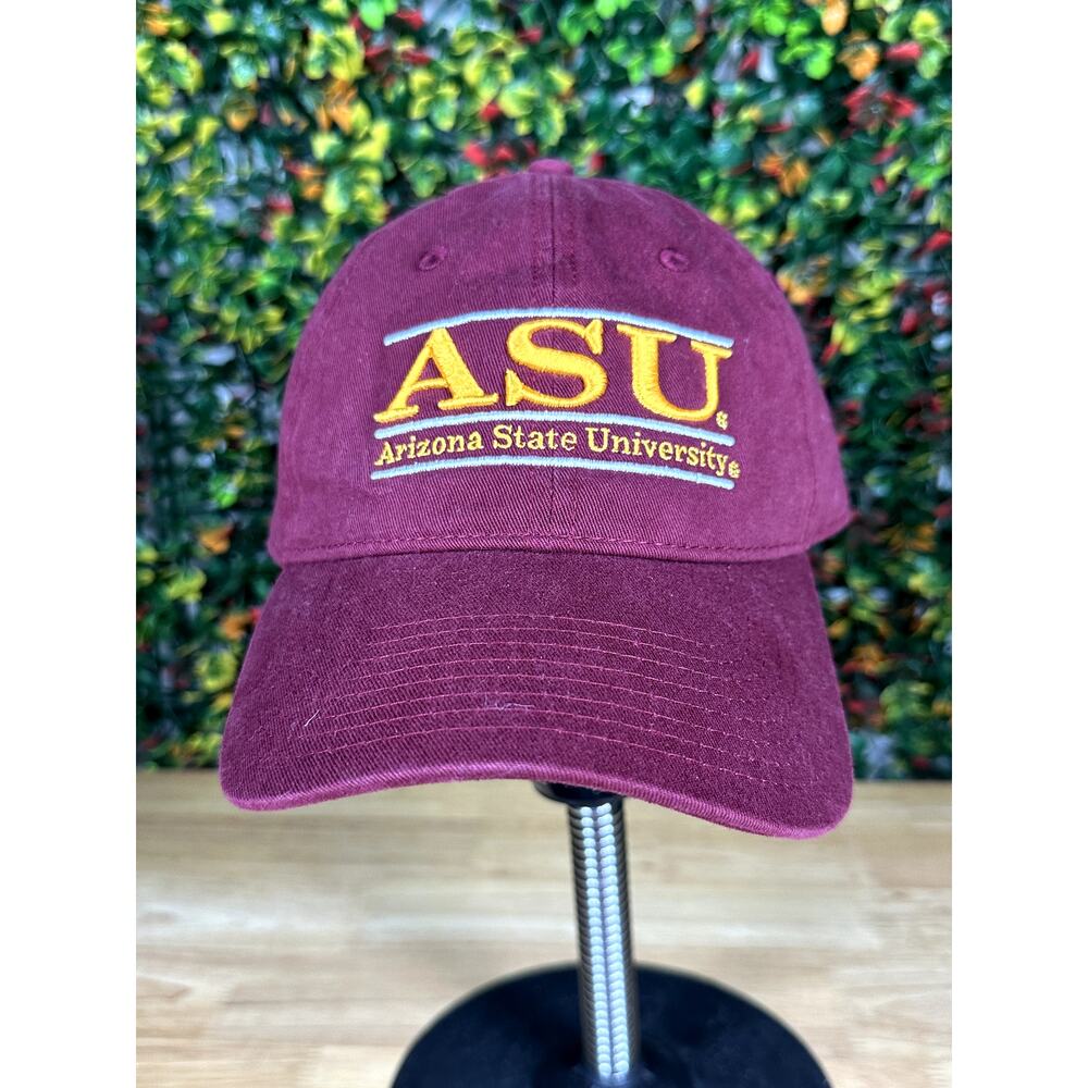 Arizona State Sun Devils The Game Hat‎ Cap Snapback 100% Cotton Red NCAA Vintage